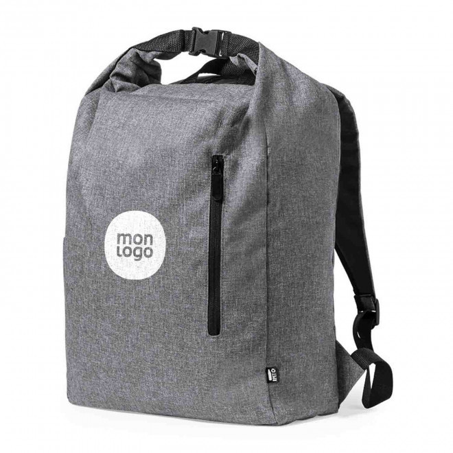 SAC A DOS PERSONNALISABLE ROLL TOP 'PAKAL'