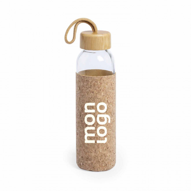 BOUTEILLE EN VERRE 500 ML PERSONNALISABLE 'BOCA LIEGE'
