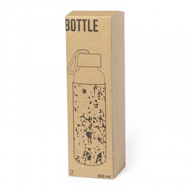 BOUTEILLE EN VERRE 500 ML PERSONNALISABLE 'BOCA LIEGE'