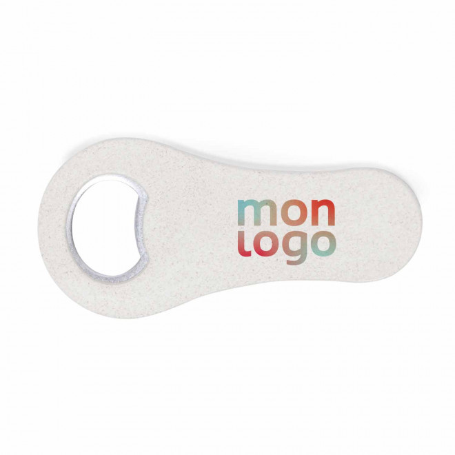 DECAPSULEUR PERSONNALISABLE EN PAILLE BLE 'DRINKOU' 