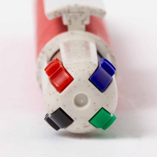 STYLO 4 COULEURS PERSONNALISABLE 'BARVO'