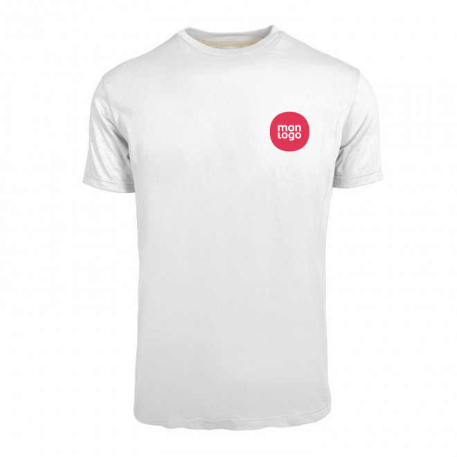 TEE SHIRT PERSONNALISABLE MIXTE BLANC 'TITALNO'