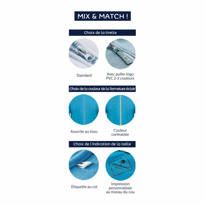 POLAIRE HOMME SUR MESURE 'NORTH CUSTOM'