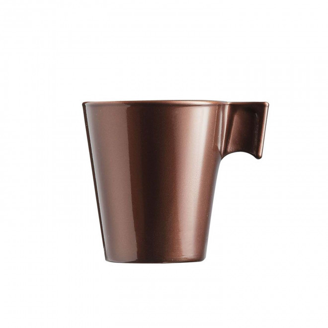 TASSE EN VERRE FRANCAIS MIF 80ML PERSONNALISEE 'FLASHY'