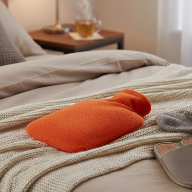 BOUILLOTTE 1.8L HOUSSE POLAIRE PERSONNALISABLE 'CALDA'