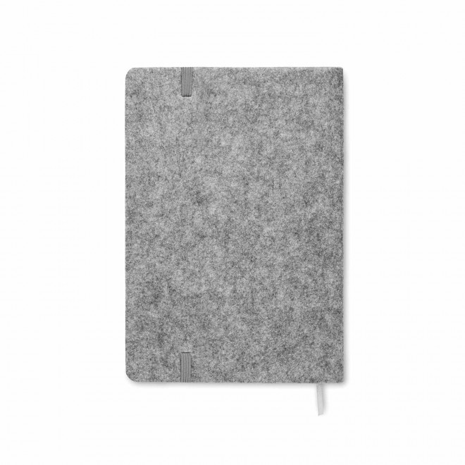 CARNET A5 FEUTRE RPET PERSONNALISABLE 'SELSA'