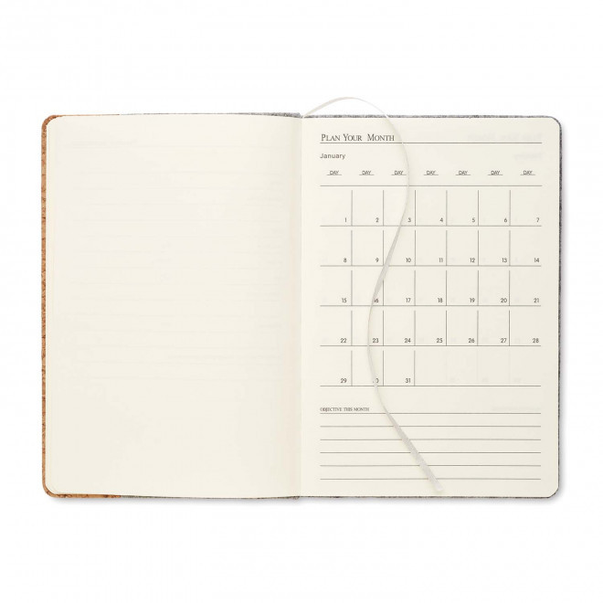 CARNET A5 FEUTRE RPET PERSONNALISABLE 'SELSA'