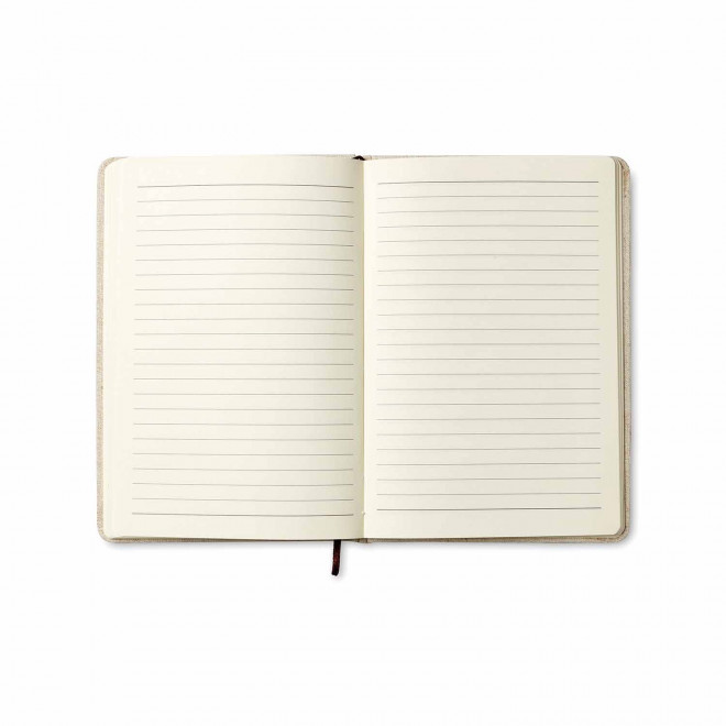 CARNET PERSONNALISABLE A6 RIGIDE TOILE 'PEGA'