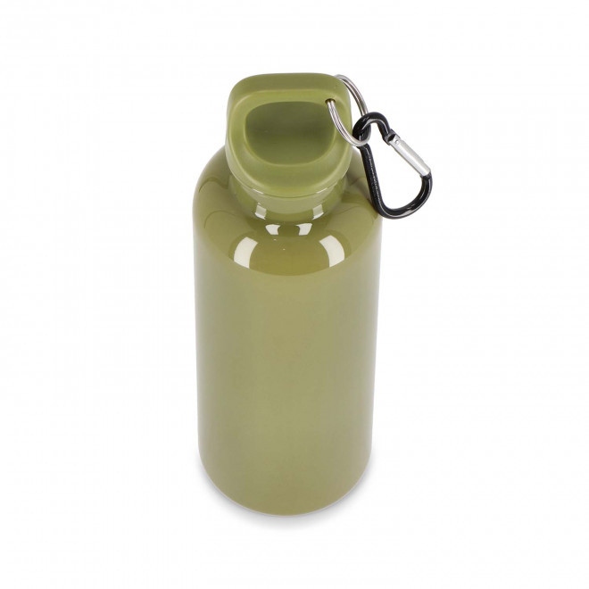 GOURDE RPET AVEC MOUSQUETON 500ML PERSONNALISABLE 'MANCYO'