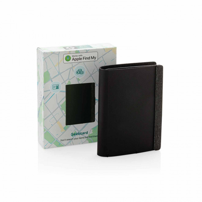 PORTE CARTES PERSONNALISABLE AVEC GEOLOCALISATION 'SEEKY'