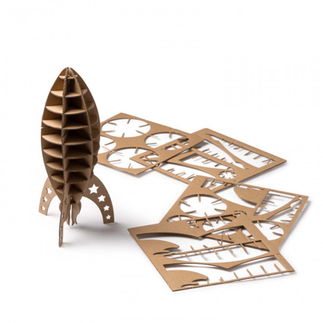 PUZZLE 3D EN KRAFT PERSONNALISABLE 'PULZINO'