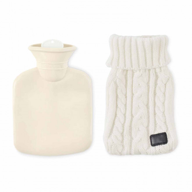 BOUILLOTTE PERSONNALISABLE HOUSSE TRICOTE 450ML 'DOULEY'