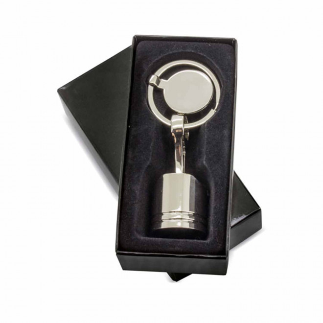 PORTE CLE EN METAL PERSONNALISABLE 'METALO PISTON'