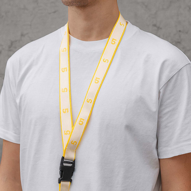 LANYARD AVEC SATIN PERSONNALISABLE 'FORTUNA SATIN'