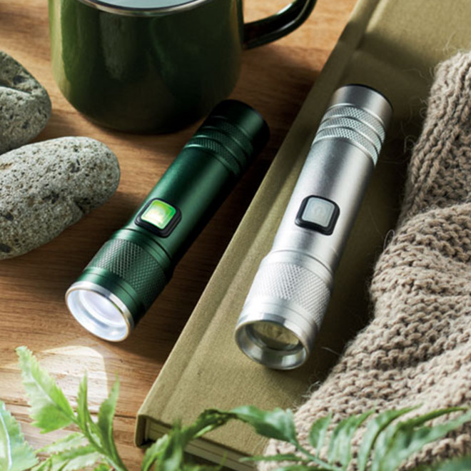 LAMPE TORCHE PERSONNALISABLE 'CALIGHT'