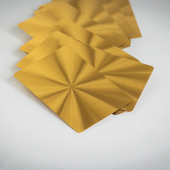 JEU DE 54 CARTES WATERPROOF PERSONNALISABLE  'GOLDEY'