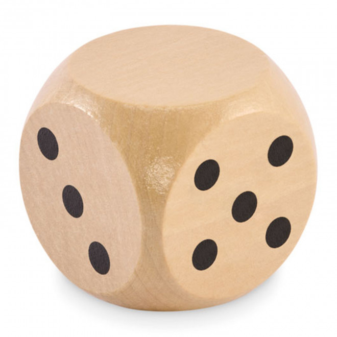 DE EN BOIS XXL PERSONNALISABLE  'DEBO 5 CM'