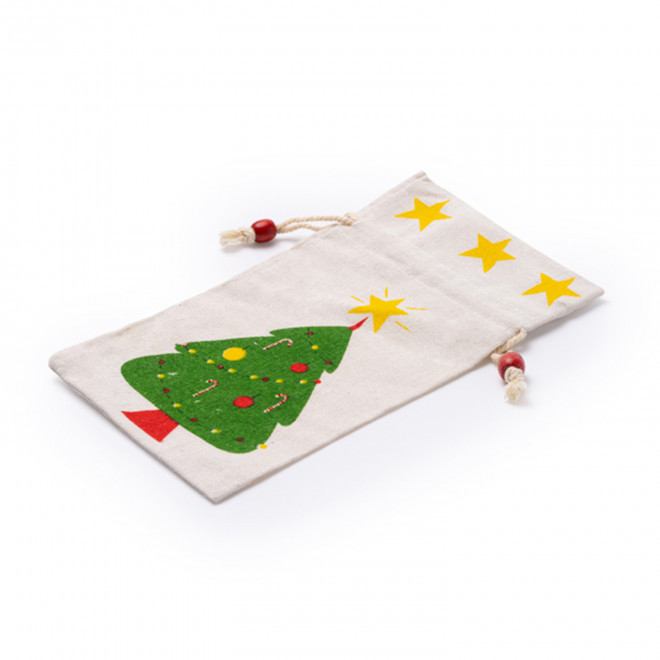 SAC POCHON DE NOEL PERSONNALISABLE 'PRECIEUX'