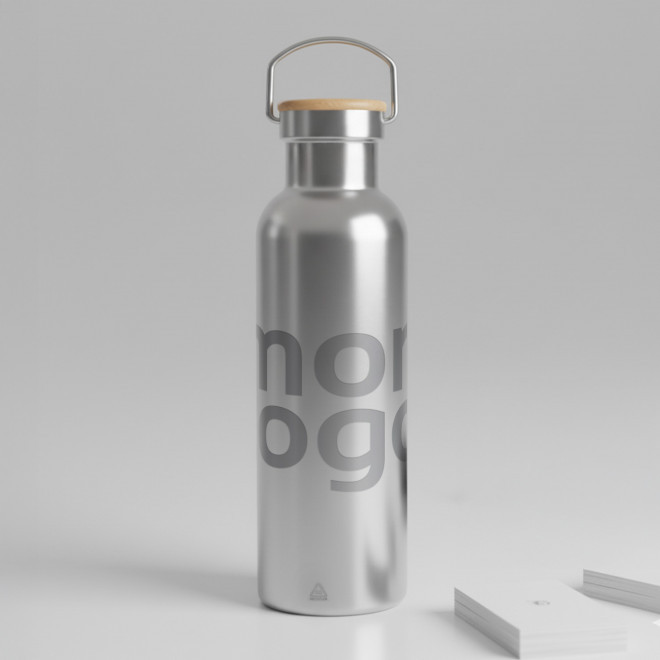 BOUTEILLE ISOTHERME 750ML PERSONNALISABLE 'HOLLY RECYCLE'