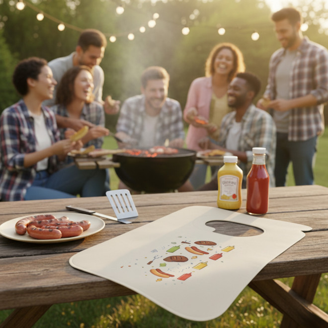 BAVOIR ADULTE NON TISSE PERSONNALISABLE 'YODE SUBLI'