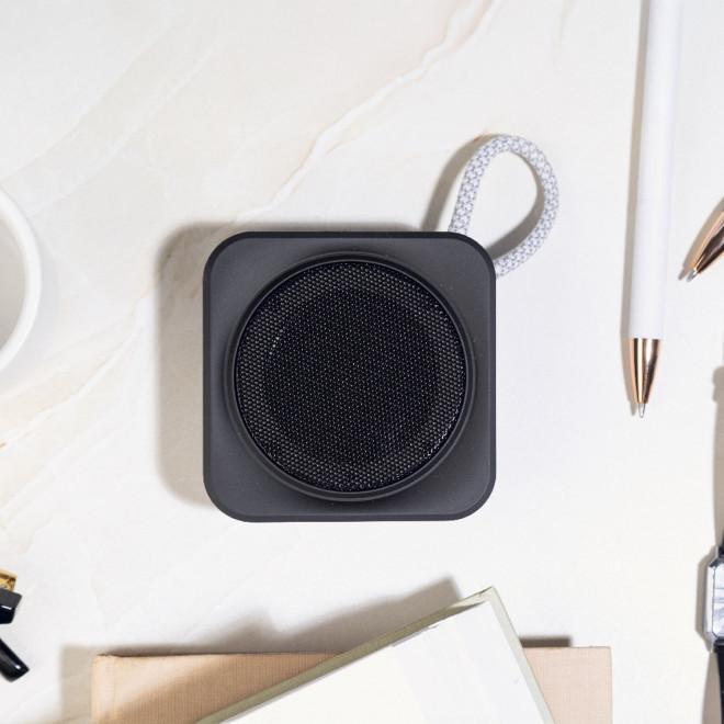 MINI ENCEINTE SANS FIL PERSONNALISABLE 'CUBO'