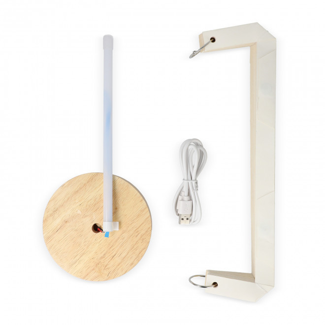 LAMPE LED EN PAPIER PLIABLE PERSONNALISABLE 'AURA MAXI'