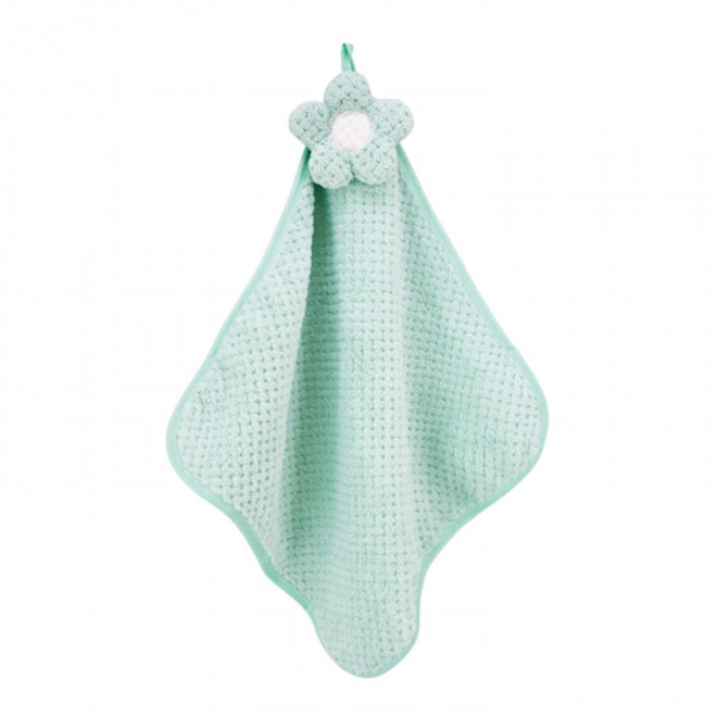 SET 12 SERVIETTES PERSONNALISABLE 'WOUFFY FLEURS'