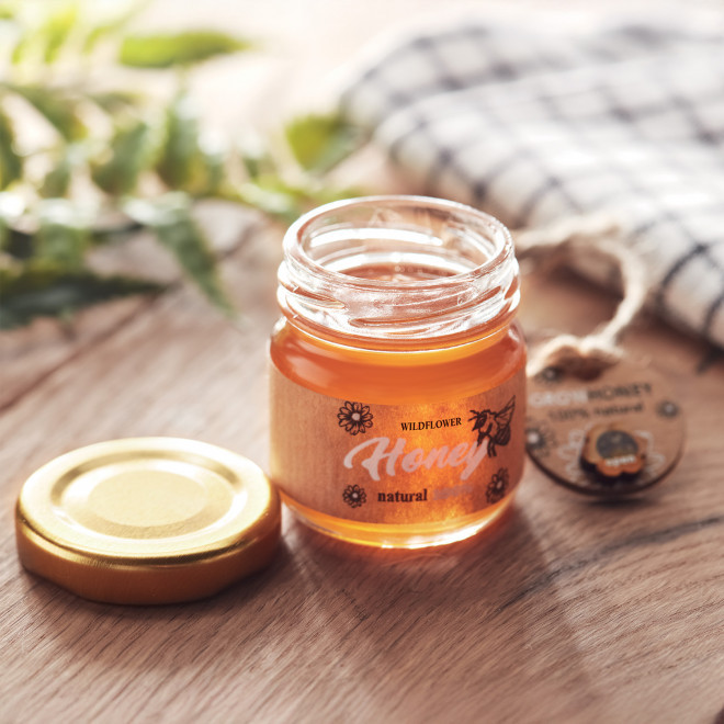POT DE MIEL PERSONNALISABLE 'HONEY'