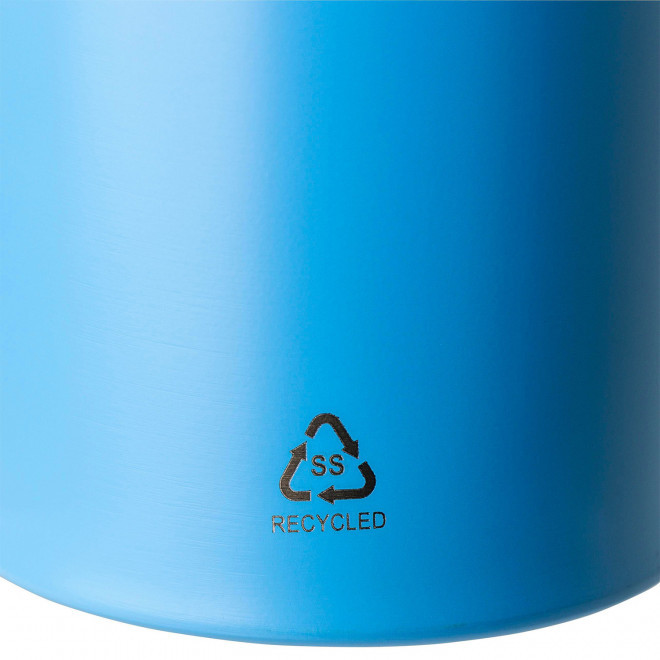 GOURDE PERSONNALISABLE EN ACIER RECYCLE 500ML 'ALBUA'