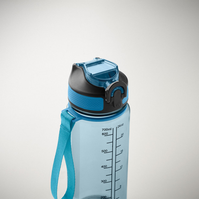 GOURDE RPET PERSONNALISABLE AVEC PAILLE 700ML 'DAYLY'