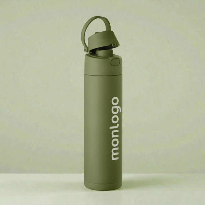 GOURDE PUBLICITAIRE ISOTHERME RECYCLE 500ML 'VERSATO'