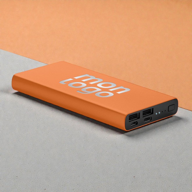 BATTERIE DE SECOURS PUBLICITAIRE 'POWERDOCK 10 000 MAH'