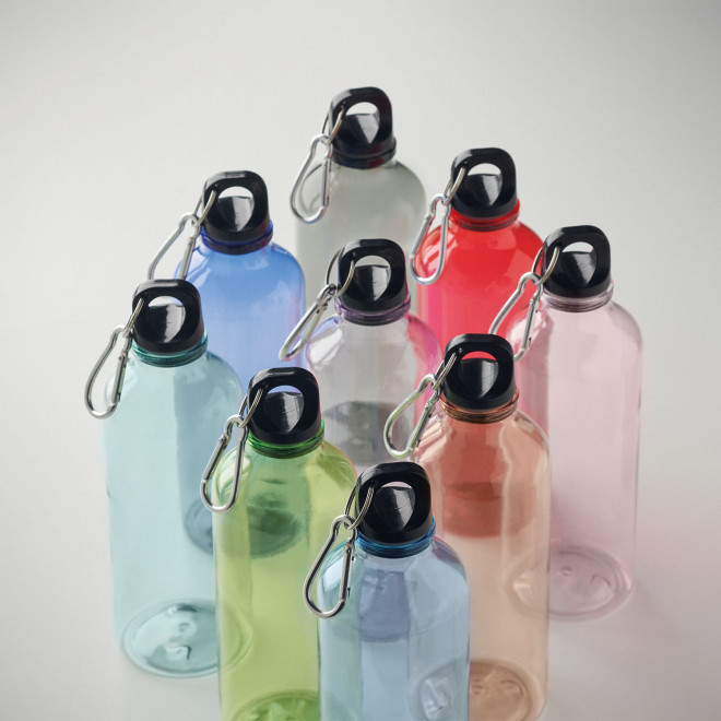 GOURDE PUBLICITAIRE RPET AVEC MOUSQUETON 500ML 'MANCYU'