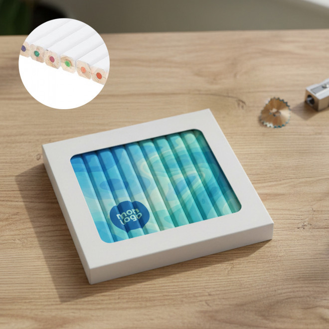 CRAYONS COULEUR PERSONNALISABLES 'LUCIE'