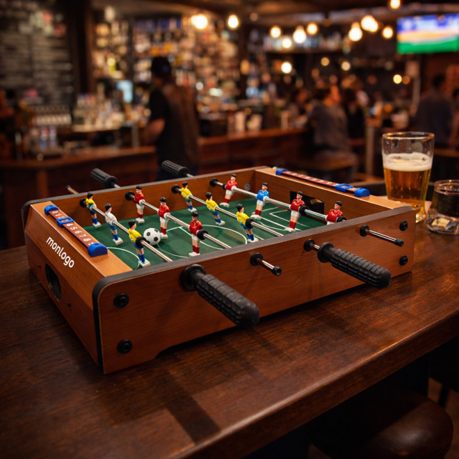 MINI BABY FOOT PERSONNALISABLE 'BARCELONA'