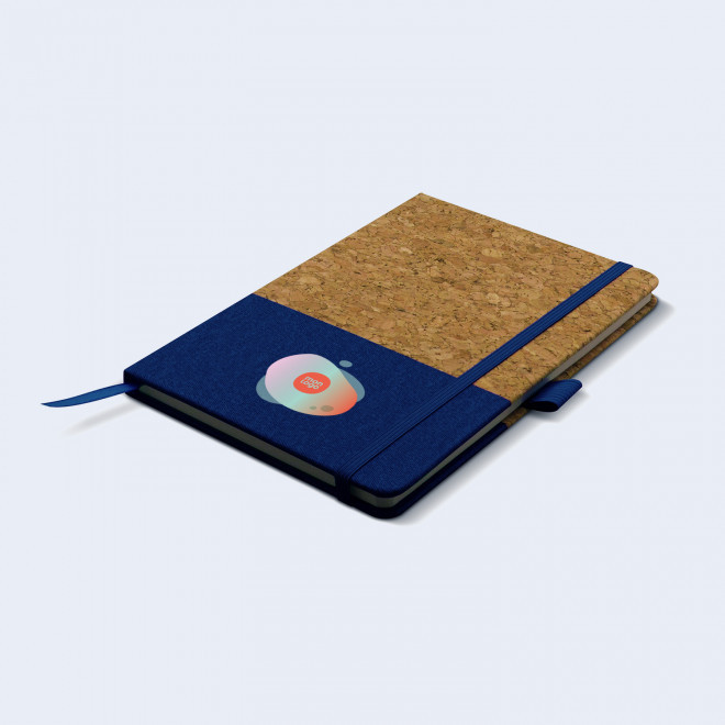 CARNET A5 LIEGE PU PERSONNALISABLE 'ISIDRA COLOR PLUS'