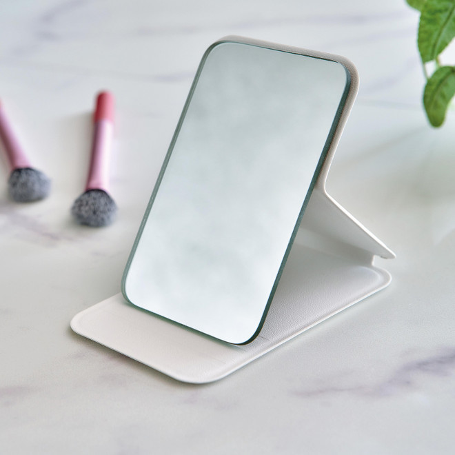 MIROIR DE POCHE EN PU PERSONNALISE 'ROYR'