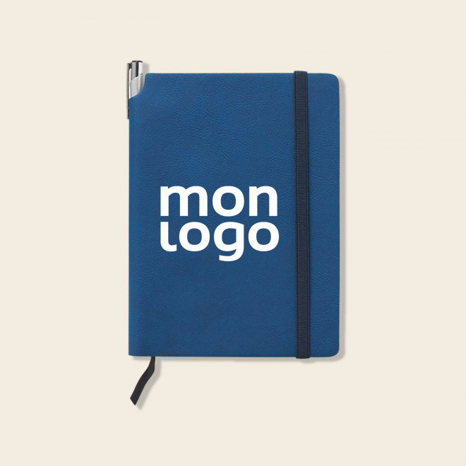 CARNET PU SOUPLE A5 PERSONNALISE 'SOFTINOTA'