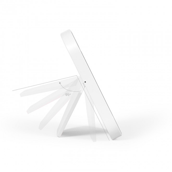 MIROIR LUMINEUX LED RECHARGEABLE PERSONNALISE 'LIAGE'