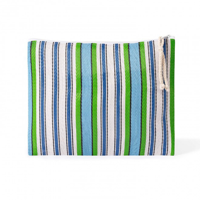 TROUSSE DE TOILETTE RAYURES PERSONNALISEE 'OPHELIA'