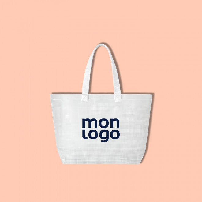 SAC PP LAMINE 110G PERSONNALISE 'PESCARA TRANSPARENT'