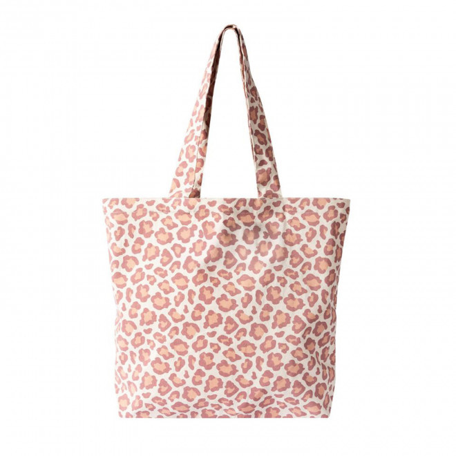 TOTE BAG SOUFFLET LEOPARD PERSONNALISE 'SALESSE'