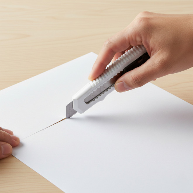 CUTTER PUBLICITAIRE LAME SECABLE 'CUSECALA L'