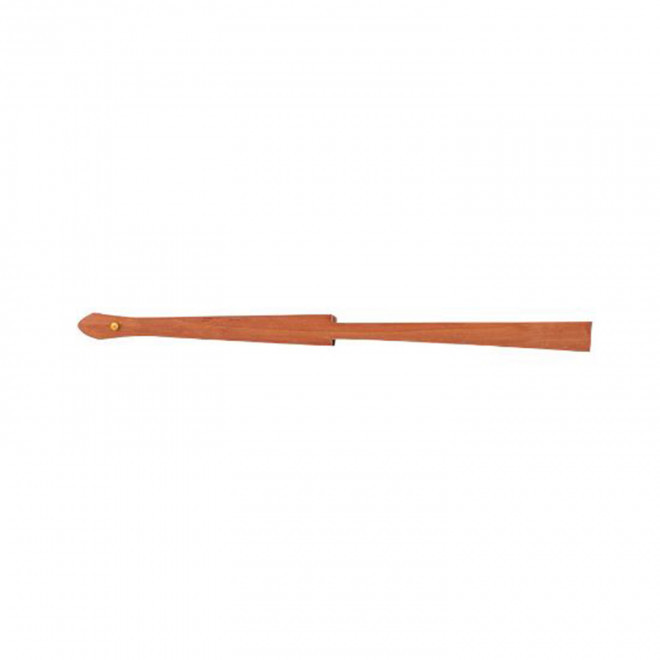 EVENTAIL PERSONNALISABLE EN BOIS FONCE 'FANNU'