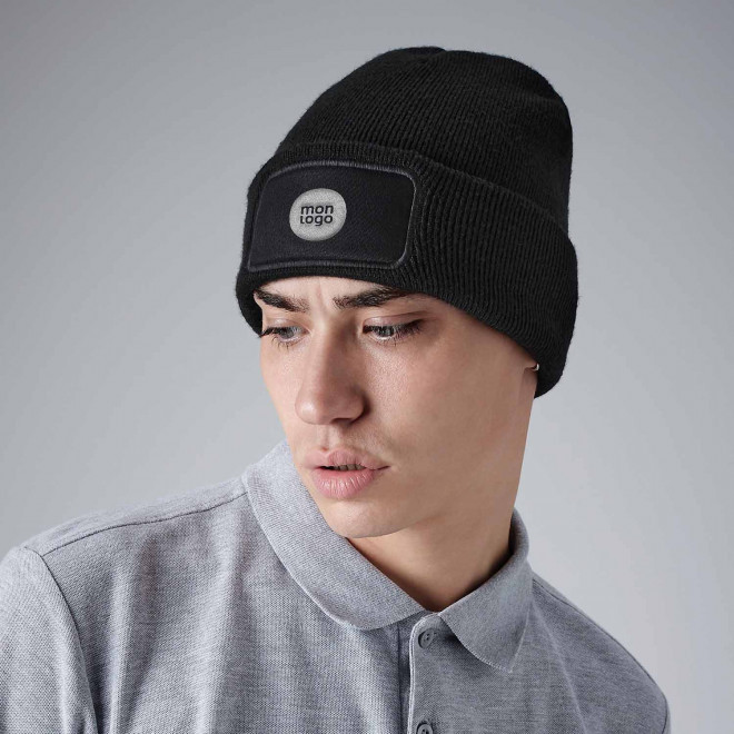 BONNET REVERS PERSONNALISABLE 'CAPELINO PATCH RECTANGLE'