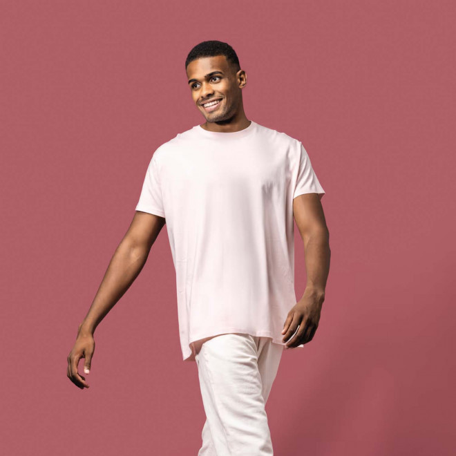 TEE SHIRT PERSONNALISABLE BIO COULEUR HOMME 'KARIBA 150'