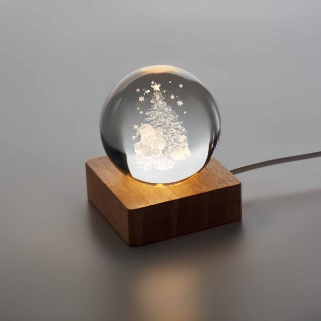 BOULE A NEIGE PERSONNALISABLE 'KERA'