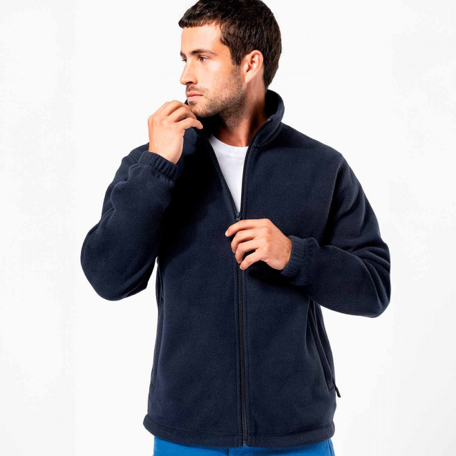 VESTE POLAIRE PERSONNALISABLE 'KARIPOL ZIPPE ELASTIQUE'