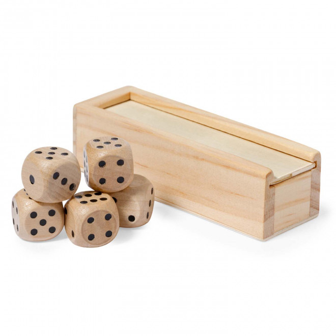 JEU DE DES PERSONNALISABLE 'DEDE' 