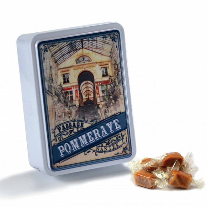 BOITE A SUCRE AVEC CARAMELS PERSONNALISABLE 'SCATOLA'